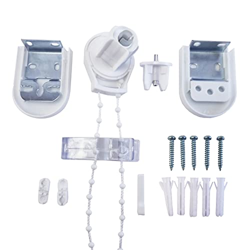 Furnished Roller Blind Fittings Replacement Repair Kit - Durable Easy Fit Child Safe - Spare Set for 25mm Roller Blinds