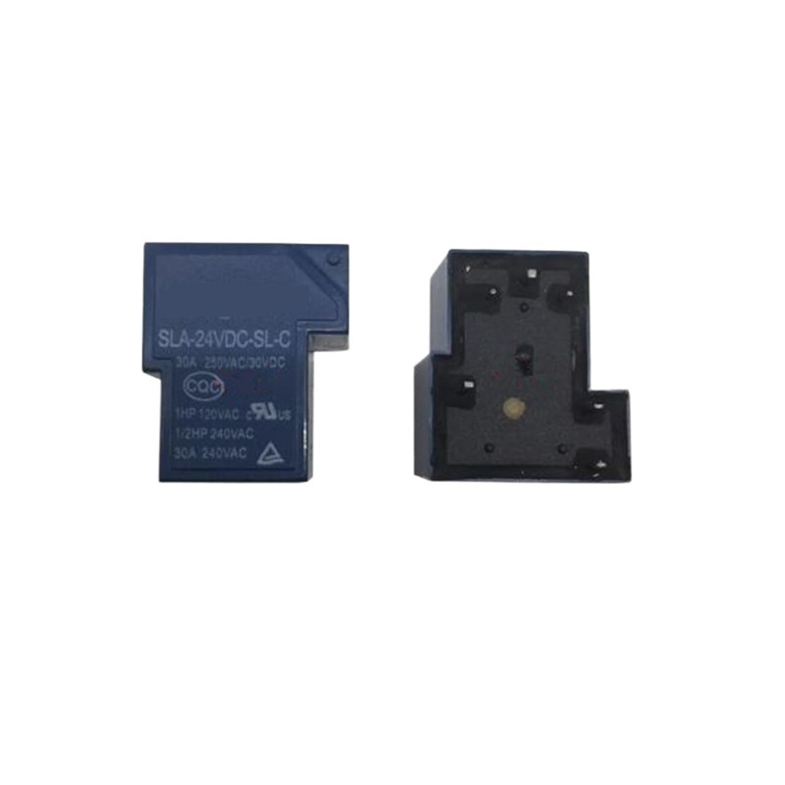 Relay SLA-24VDC-SL-C haute performance avec broches renforcées pour circuits, lot de 10