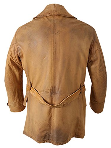 Mens Legends Of The Fall Brad Pitt Tristan Formal Winter Outerwear Genuine Cowhide Leather Coat Jacket2