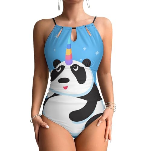 Maillot de bain licorne panda idéal pour vos journées détente à la plage