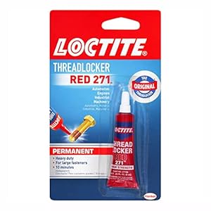 Loctite Threadlocker Red 271 Red 0.2 fl oz, 1 Tube