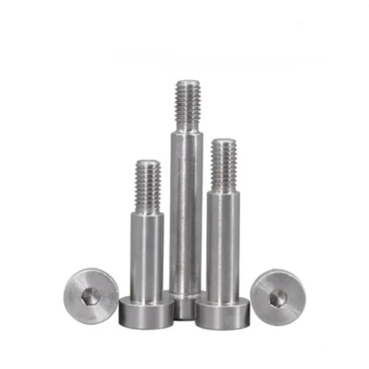 Vis à épaulement à six pans creux en acier inoxydable M3-M8, M4x35 (10 pièces)