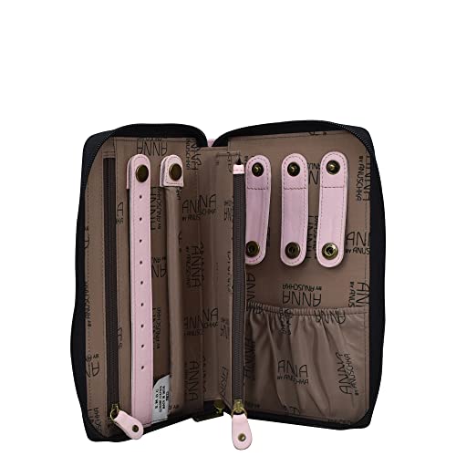 Anna by Anuschka Women Hand-Painted Leather Ladies Three Fold Wallet3