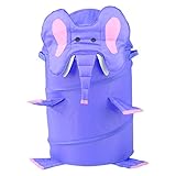 RedmonUSA Redmon for Kids The Original Bongo Bag Elephant Pop Up Hamper, Purple