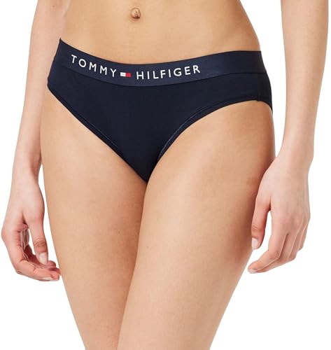 Tommy Hilfiger Damen Slip Unterw&auml;sche, Blau (Desert Sky), L