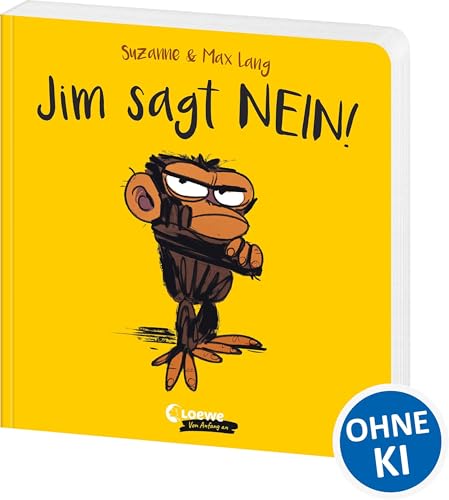 Jim sagt Nein!: Pappbilderbuch über Sturheit und schlechte Laune mit Bilderbuch-Bestseller Jim Panse