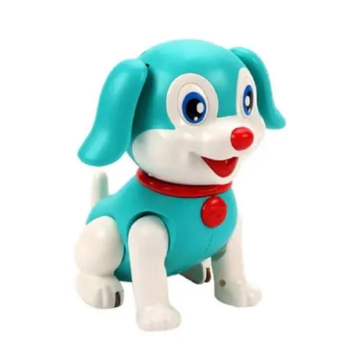 SB Shourya Biz Fun Musical Dog Toy Musical Dancing Can Jumping and Walk Cute Dog for Kids