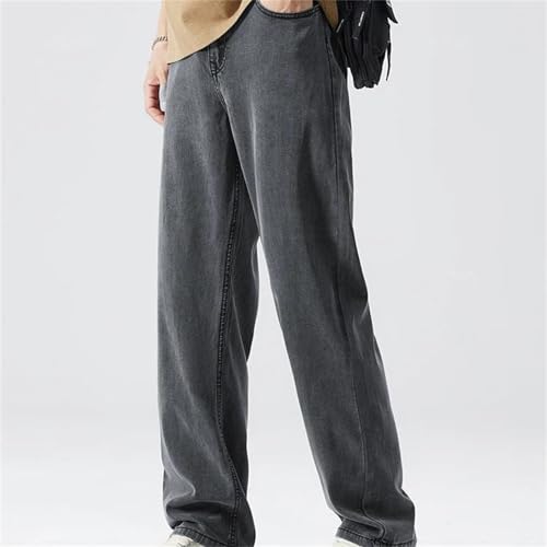 Men's Jeans – Straight Denim Pants, Business Work Casual Trousers Plus Size2