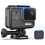 Wealpe Frame Mount Case Housing Compatible with GoPro Hero 7 Black/Silver/White, Hero 6, Hero 5, Hero (2018) Cameras with Lens Cap