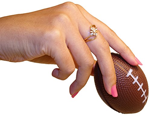 Mini-Foam-Footballs-Dozen-Pack-Party-Favor-Balls-Mini-Football-Stress-Balls-Bulk-Football-Party-Decorations-Big-Game-Party-Decorating-Footballs-Small-Foam-Footballs-by-Wilde-Tyke
