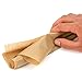 Papel seda kraft, papel fino para envolver, patrones de costura, marrón 100...