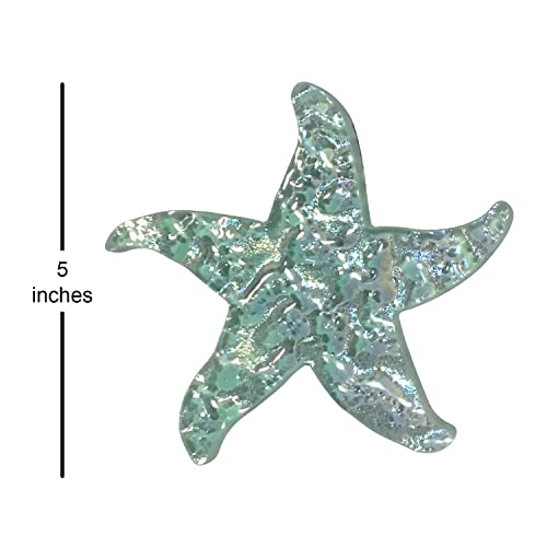 Mosaico de Escalera para Piscina de Vidrio Estrella de Mar 5" miniatura 2