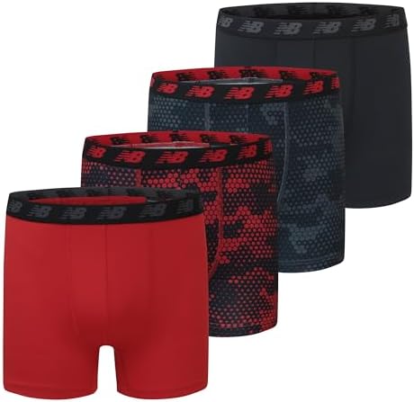New Balance Boy's Trunks (Pack of 4)