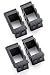 Rugged Ridge 17235.20 Black Rocker Switch Housing Kit