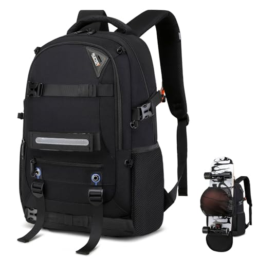RUCYEN Anti-Theft Skateboard Backpack