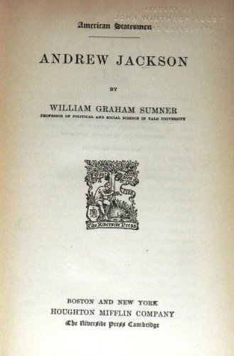 Andrew Jackson 0404508677 Book Cover