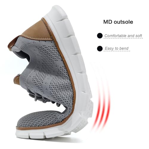 Men's Casual Oxfords Shoes Fashion Mesh Business Walking Work Dress Sneakers Comfortable Lightweight3