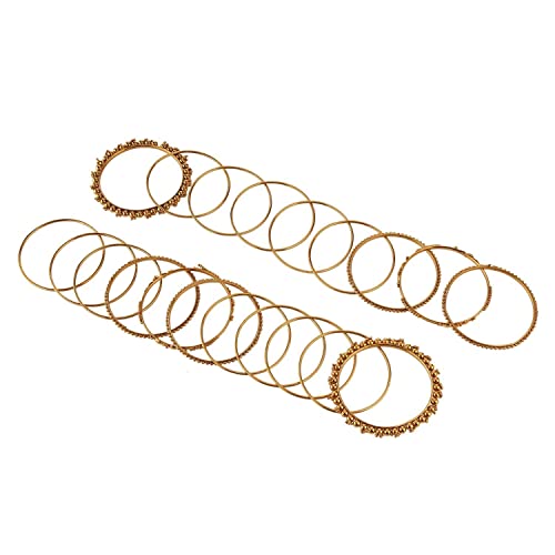 Efulgenz Boho Vintage Antique Ethnic Gypsy Tribal Indian Oxidized Combo Bracelet Bangles Set Jewelry #TOP6