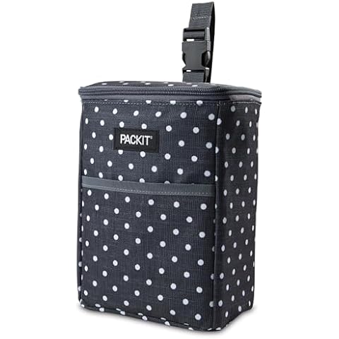 PackIt Freezable Double Bottle Bag, Built with EcoFreeze Technology, Collapsible, Reusable, Zip Closure, Buckle Handle, Perfect for Breastmilk and Formula On the Go Cover