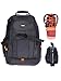 Price comparison product image Rollei Camera Backpack, Fotoliner Photography Camera Bag with Laptop Compartment Rain Cover Tripod Holder Professional Waterproof Rucksack for DSLR Cameras Lens Accessories 32 x 25 x 48 cm Black