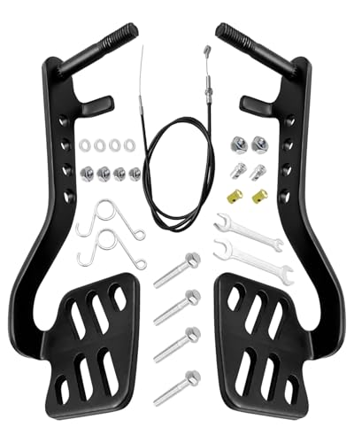 Vaticas Go Cart Brake Throttle Pedal Kit with 71" Throttle