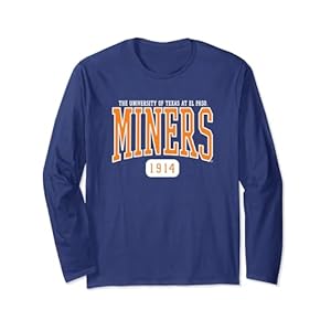 University of Texas El Paso UTEP Miners Est. Date Long Sleeve T-Shirt