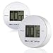 SMARTRO Digital Kitchen Timer Countdown Up Timer with Long Loud Alarm Big LCD Display Magnetic Back