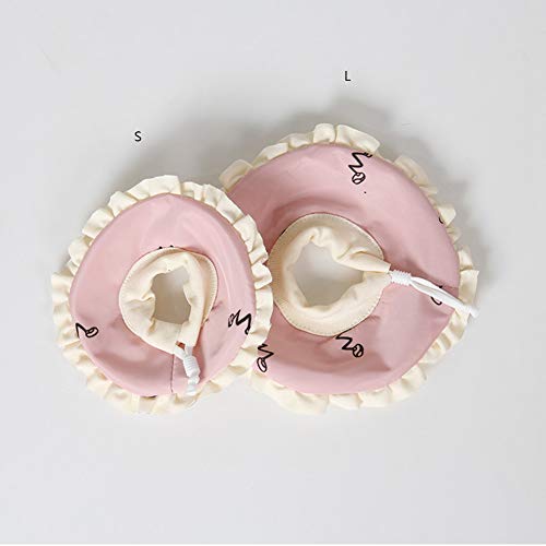 Image of La La Pet 2Pcs Recovery Pet Collar for Ferret Hamster Recovery Cone E-Collar Rabbit Protection Cone Guinea Pig Neck Recovery Elizabeth Collar Adjustable for Small Animal Squirrel Chinchilla, L