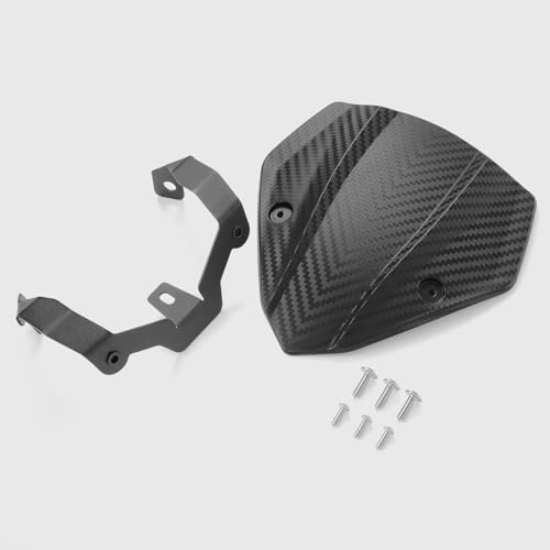 WOOGA Osłona przeciwwiatrowa na motocykl, szybę, przednią szybę, owiewka, pasuje do K&T&M Duke 790/890 DUKE790 DUKE890 2018 2019 2020 2021 2022 2023