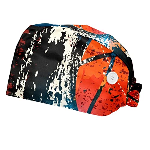 Chapeaux bouffants 2PCS casquettes de travail ajustables et bandeau anti-transpiration