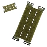 Molle Patch Panel,Panel Befestigungen Rucksack,Taktische Weste Patch,Molles Panel Befestigung Outdoor Rucksack Zubehör,Taktische Patches Klett Halterung (Armeegrün)