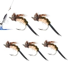 フライフィッシング フライタイイング用素材セット 自作フライ 完成品フライセット シブヤフライセレクション | TIEMCOフライ