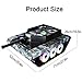 LIQIANG Computer Case, ATX Game Case, Tank Shape, Support E-ATX Motherboard, 74 × 55 × 35 CM