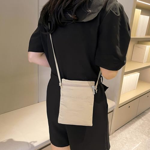 Lightweight Nylon Cell Phone Purse Tiny Crossbody Phone Bag Small Casual Cross Body Purse Portable Cellphone Crossbody Wallet3