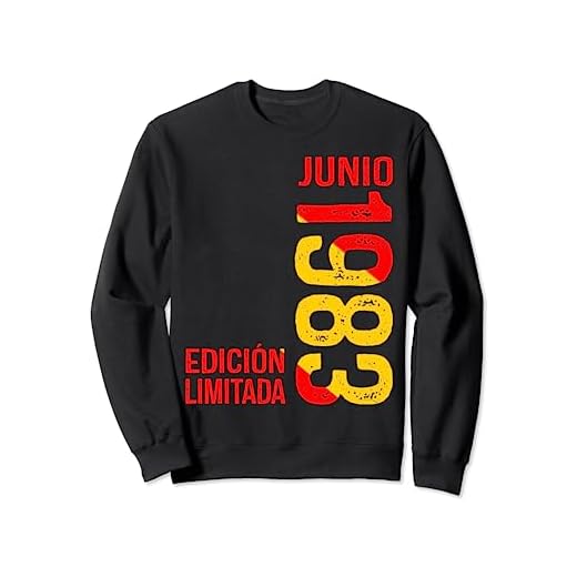 Junio 1983 40 Años Cumpleaños Hombre Regalo Sudadera