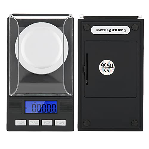 Mini Báscula Digital de Bolsillo Precisa 100g miniatura 3