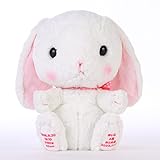 ぽてうさろっぴー しろっぴー 体重ドール １体 名入れ 刺繍入り ウェルカムドール ウェイトドール 親ギフト 出産祝い 内祝 結婚式 披露宴 誕生日プレゼント ハーフバースデー 赤ちゃん うさぎ 兎 ウサギ 卯年 ロップイヤーラビット