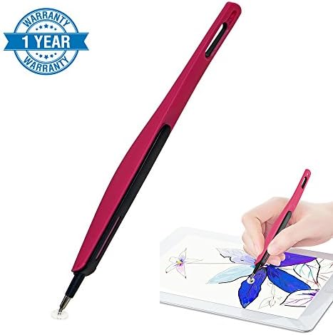 CADA Stylus capacitive Screen Touch Pen for iPad iPhone Android Amazon Kindle Windows Screen Pen Drawing on Tablet Graphics Tablet Drawing Stylus (Rose)
