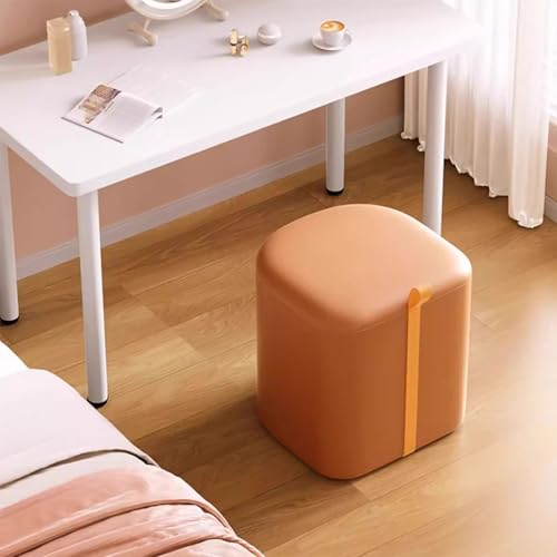 Tabouret de coiffeuse avec rangement pour chambre et vestiaire chic - 2