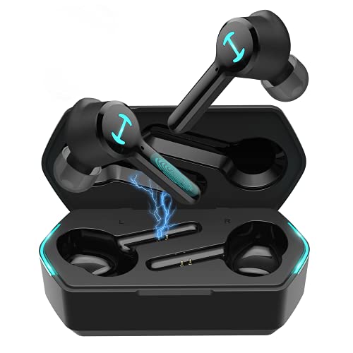 Edifier GM6 True Wireless Earbuds, Bluetooth 5 Headphones in Ear Earphones with Charging Case,Hands-Free Headset with Mic,Touch Control ENC Noise Canceling,21 Hours Playback for iPhone and Android