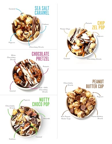 Large-Bag-Gift-Box-5-oz-Large-Bags-Funky-Chunky-Gourmet-Chocolate-Popcorn-Gift-Box-Caramel-Nutty-Choco-Pop-PB-Cup-Chip-Zel-Pop-Choc-Prezel-Flavors-5oz-Bags-5 Large Bag Gift Box 5 oz Large Bags Funky Chunky Gourmet Chocolate Popcorn Gift Box Caramel Nutty Choco Pop PB Cup Chip Zel Pop Choc Prezel Flavors 5oz Bags 5