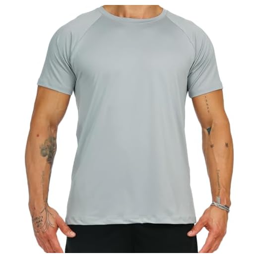 Camiseta Masculina Dry Fit Raglan Térmica Proteção UV (BR, Alfa, GG, Regular, CINZA)