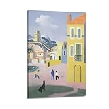 Poster, Motiv: The Boule Players von Jean Hugo, Jean, Hugo, 