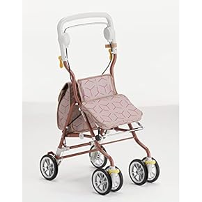 【再値下げ】<美品>赤い折りたたみシルバーカー 377611-18.jpg