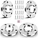 ECCPP 72.56mm Hubcentric Wheel Spacers 2X 15mm & 2X 20mm 5x120MM(72.56) Staggered Kit Fit for 325i 325xi 328i 328xI 330i 330xI 335d 335i 335ix 335xi M3 Z3 M-Coupe/Roadster(12x1.5Lug Bolts)
