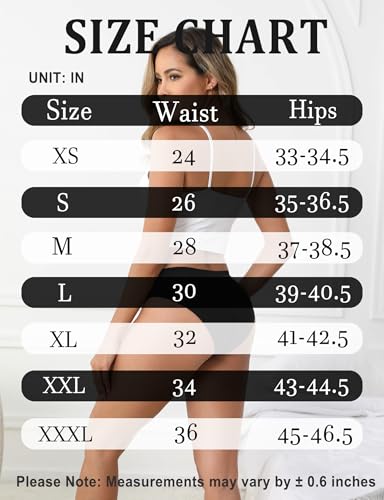 Image of Women's Seamless Underwear Stretch Bikini Panties No Show Invisible Hipster XS to 3XL 6 Pack