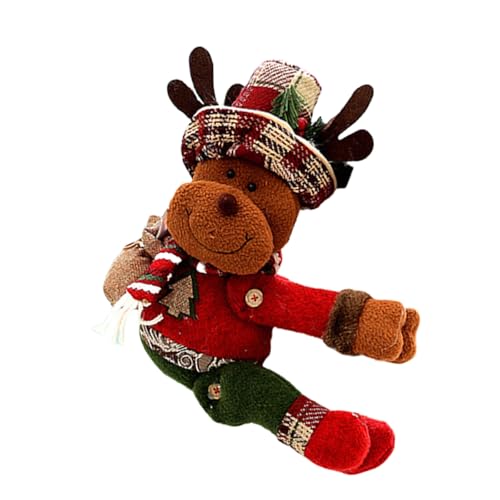 GMBYLBY Soporte de cortina Festival Accesorios para Navidad Personas Mayores Abrazos Laterales Puerta Y Ventana Decoraciones Fácil Instalación