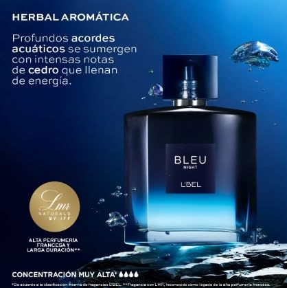 Miniatura 6 de L'Bel Bleu Duo Set Bleu Intense and Bleu Night ParfumPerfume 3.4 fl oz  3.3 fl oz cada uno