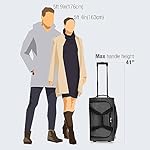 Pacific Gear Duffel Bag with Rolling Wheels - Image 5