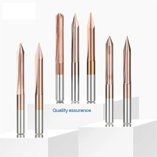 Fraise à graver CNC 20 degrés pour circuits imprimés PCB et micro-lettrage - 4